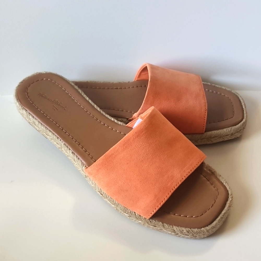 Tangerine Orange Sandals